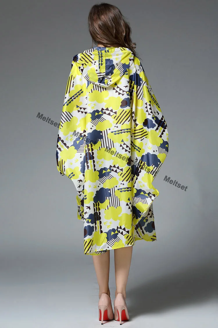 Hooded Women Raincoat 2