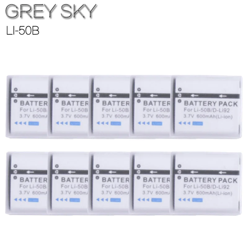 

Li50B LI-50B LI 50B Battery for U1010 U1020 U1030 U6000 U6010 U6020 U8000 U8010 U9000 U9010 SP-800UZ SZ-10 SZ-20 SZ-30 XZ-1