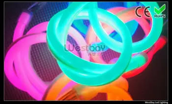 

Mini size 10*22mm, beautiful green color, even light effect with competitive price, Green led neon flex, 50 meters per roll