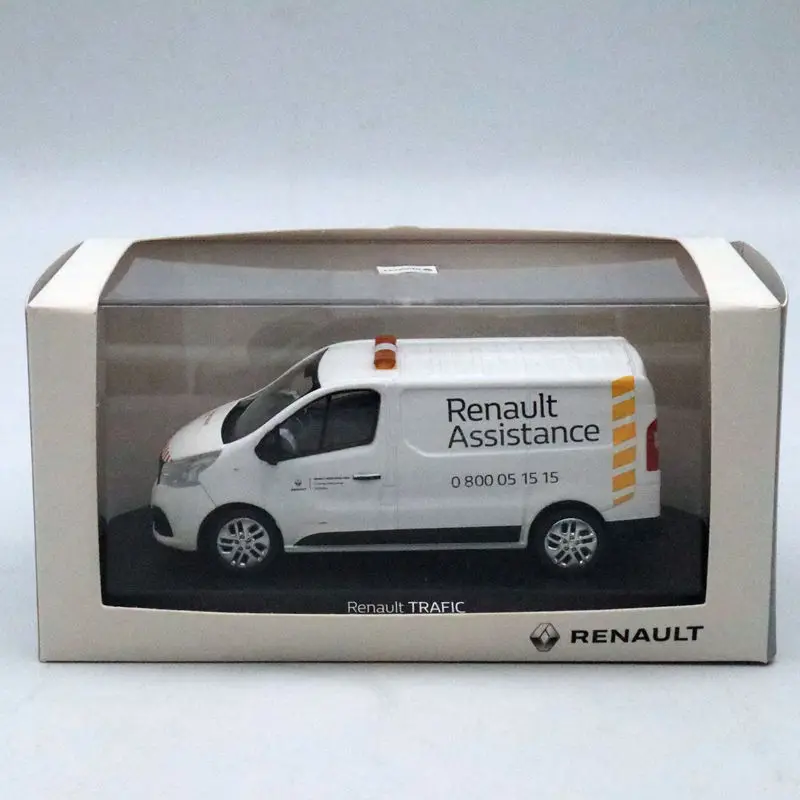 Norev 1/43 RENAULT trafc 3 Сервис ou помощь белый Литье под давлением модели Ограниченная серия Коллекция