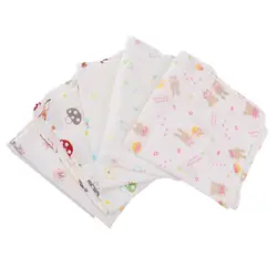 5 шт. Детские отрыжка ткани платок марли полотенце для малышей для кормления стиральная постельные принадлежности Асса тонкий стиль 30x30 см