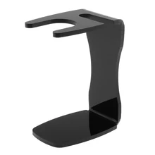 Парикмахерская Салон дома 2 в 1 акриловая подставка для бритья держатель для мужчин щетка для лица чаша кружка Органайзер черный