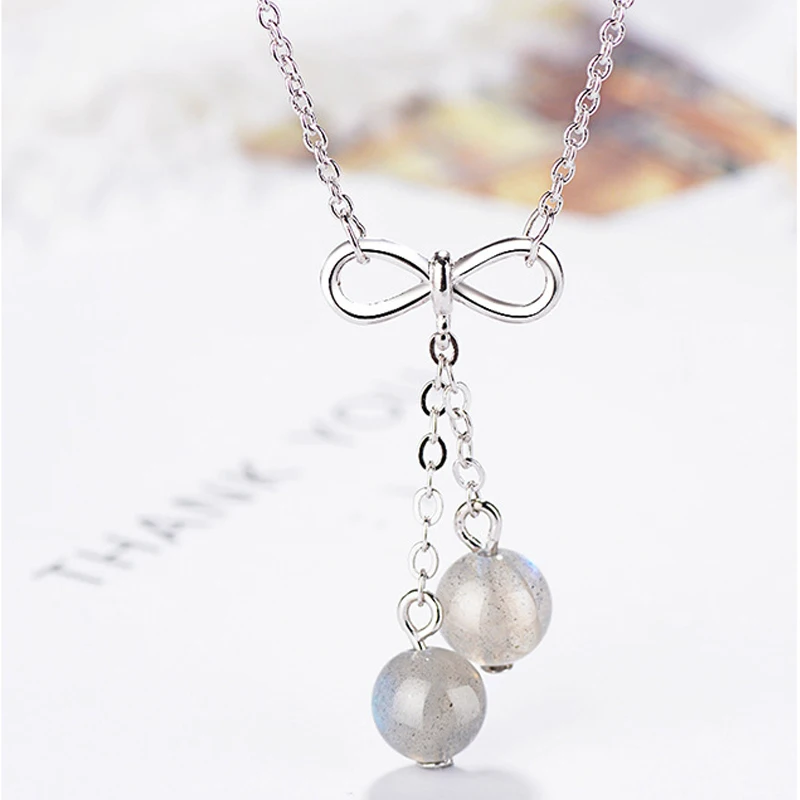 stone necklace women silver 925 (2)