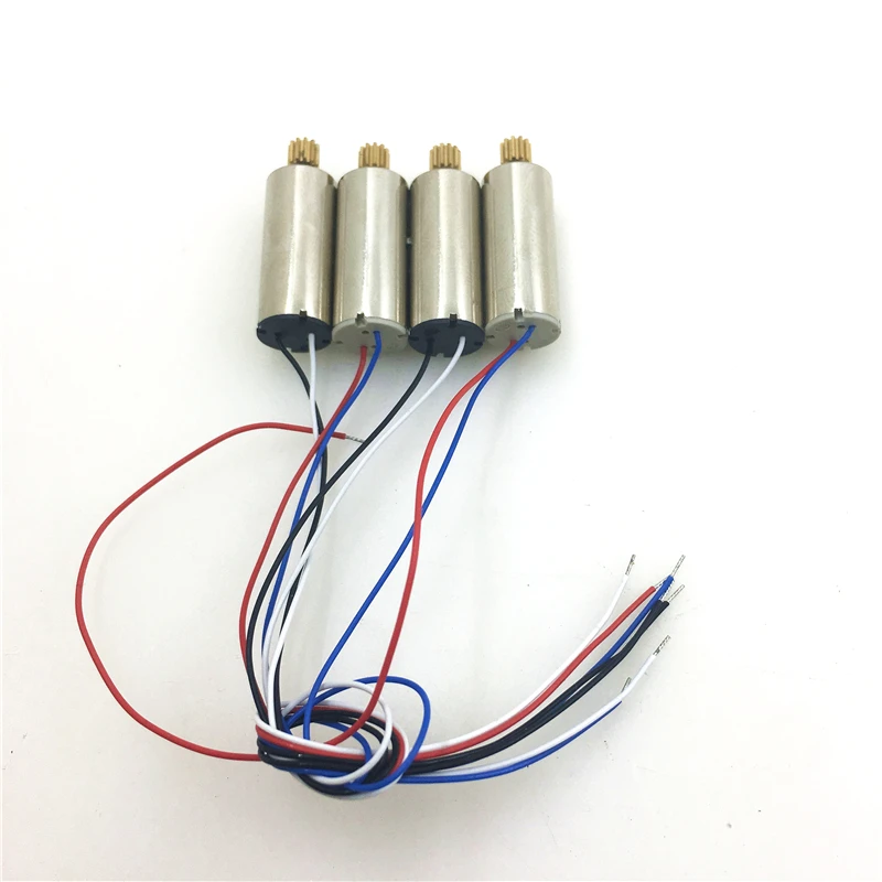 4PCS/Set (Metal Gear) Motor for Hubsan H216A X4 DESIRE PRO RC Quadcopter Engines with Metal Gear Spare Parts Accessories