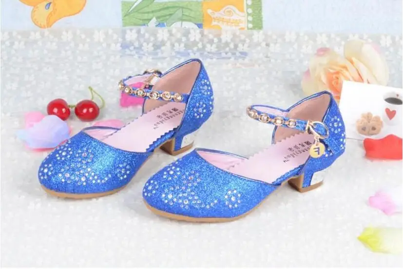 Girls casual leather shoes-13