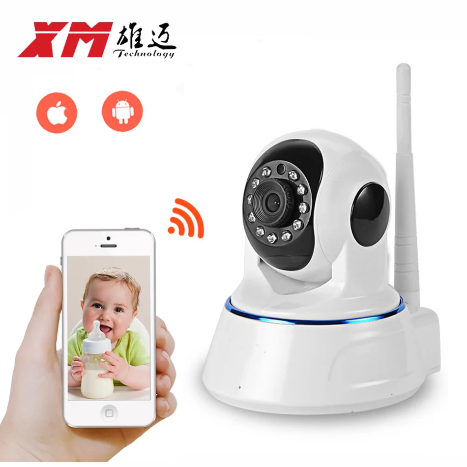 

IP Camera 720P WiFi Cameras Roate Control Network Video Cam CCTV Security Camcorder Good Night Vision P2P Email Alarm Webcam