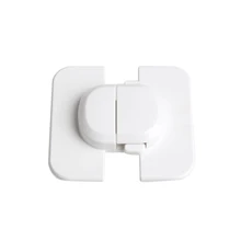 Новинка; 1 предмет Шкаф Дверь Ящики холодильника туалета безопасности Пластик замок для насадки на углы для безопасности ребенка замок