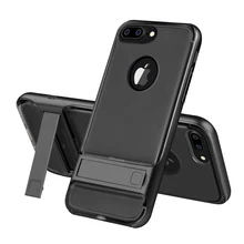 Чехол для iPhone 11 Pro Max X XS XR, чехол для 6 6 S 7 8 Plus, чехол из поликарбоната+ силиконовый чехол-подставка для телефона, защитный чехол