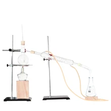 11 шт 250 мл маленькая лабораторная машина для экстракции эфирного масла дистиллятор очиститель воды наборы приборов из стекла