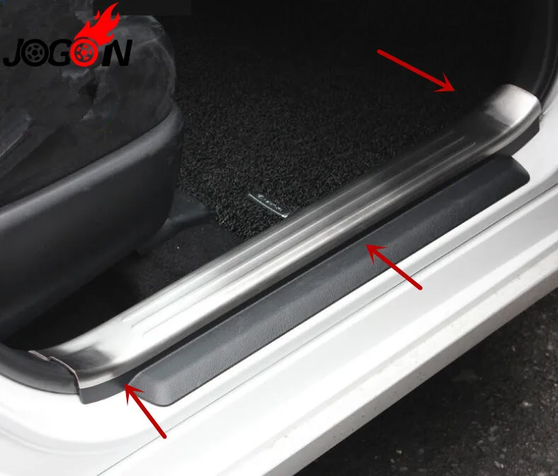 

Accessories 304 Stainless Steel Door Sill Scuff Plate Door Sill Threshold For LEXUS CT200h 2011 2012 2013 2014-2017 Car styling