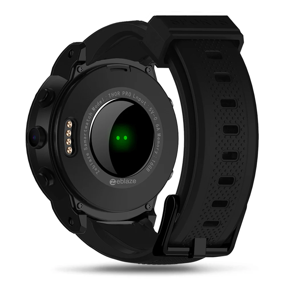 Zeblaze Thor PRO Смарт часы для мужчин 3G GPS WiFi Android 5 1 MTK6580 четырехъядерный Гб 16 2 0 МП камера