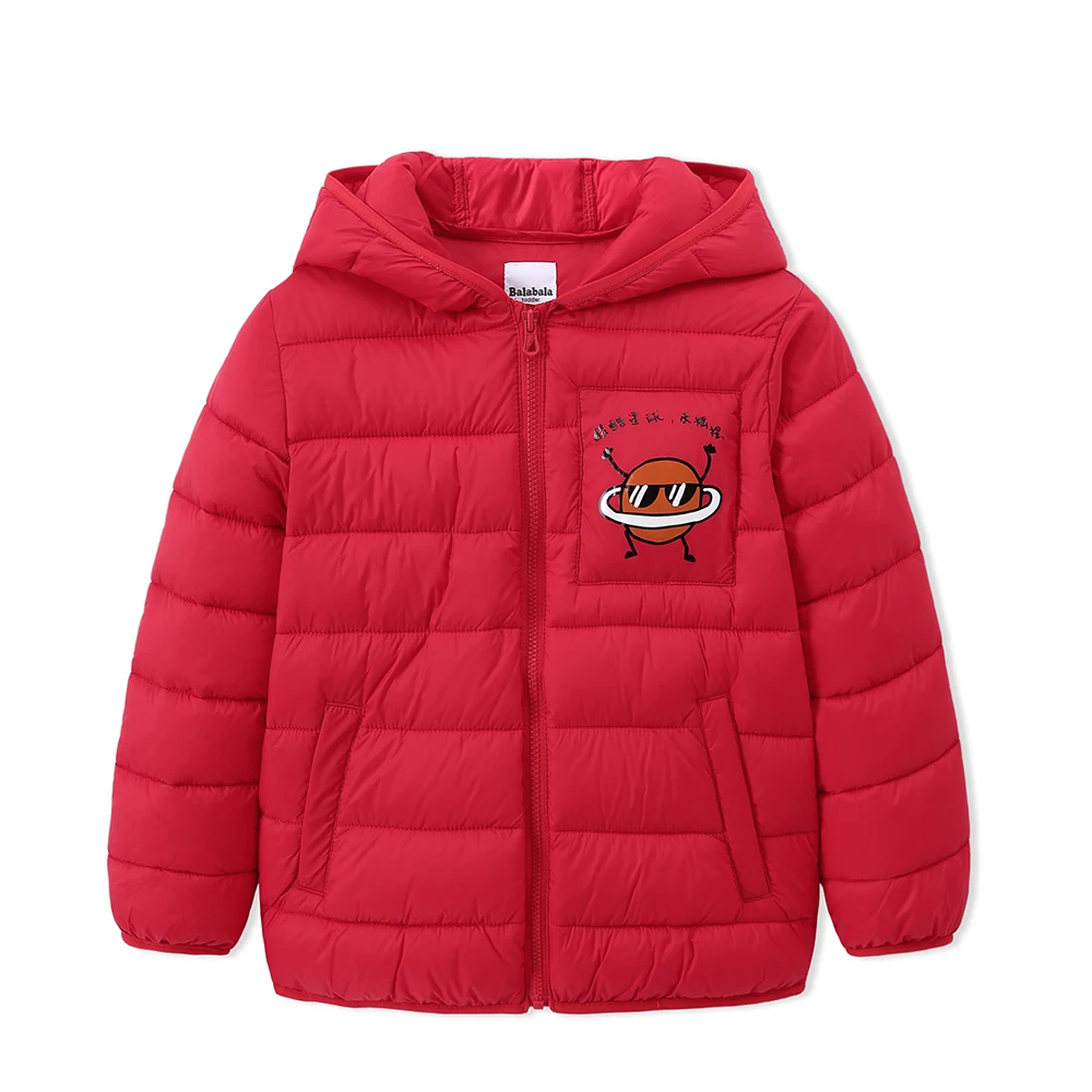 Cena Balabala dziecięce kurtki dla chłopców zimowy biały płaszcz z kaczego puchu dziecko zimowy płaszcz bawełniany dzieci ciepłe kurtki snowsuit płaszcz Clo