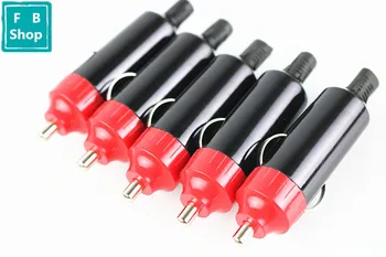 

5 Pcs Universal Rewirable Auto Car Cigarette Lighter Plug DC 12-24V