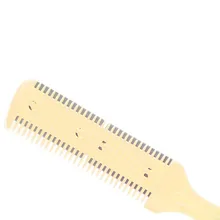 Женские Модные Парикмахерские ножницы для стрижки волос, стильная бритва, волшебная Расческа с лезвием, инструмент для стрижки волос, стильные инструменты c0827