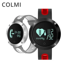 ColMi DM58 Bluetooth Sports Wristband Heart Rate Smart Watch Blood Pressure Monitor IP67 Waterproof For Android