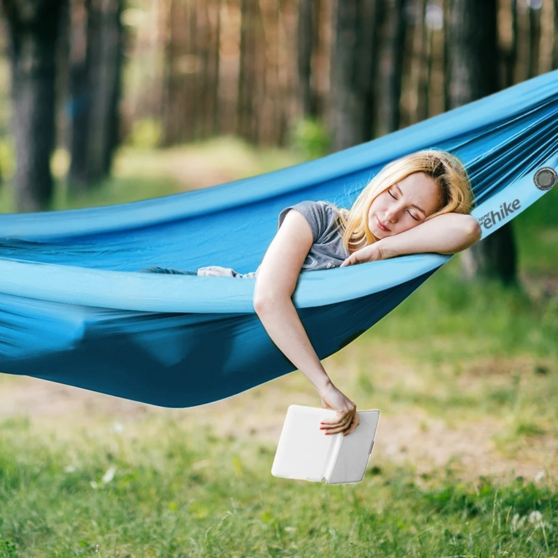 NatureHike открытый Крытый надувной трубчатый гамак спальный тент одиночный двойной подвесной тент складной спальный стул для общежития