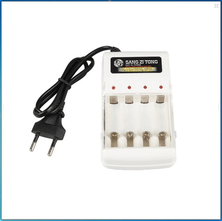 Battery Charger Set 4pcs Ni Cd AA 700mAh 1 2V Rechargeable Battery AA AAA Batter Charger