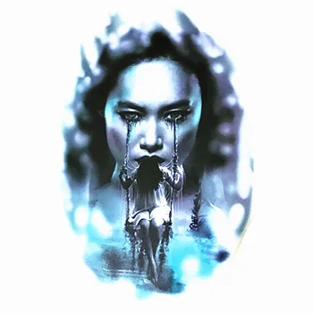 

2017 new arrives cool lady Eyes Tattoo Cool Beauty Sexy Tattoo Waterproof Temporary Tattoo Stickers art body make up leg arm728