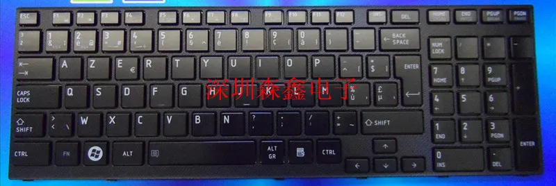

New laptop keyboard for Toshiba Satellite A660 A660D A665 A665D BELGIAN/CANADIAN FRENCH/FRENCH/HEBREW/JAPANESE layout