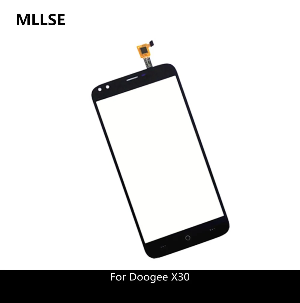 

High Quality Touch Glass For Doogee X30 Touch Screen Digitizer Panel Glass Touchscreen Sensor + 3m sticker