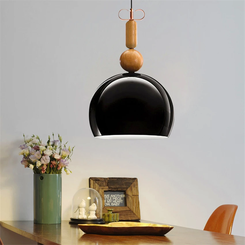Скандинавский алюминиевый светодиодный подвесной светильник освещение для спальни прикроватная декоративная Подвесная лампа для дома Кухонные светильники подвесной светильник