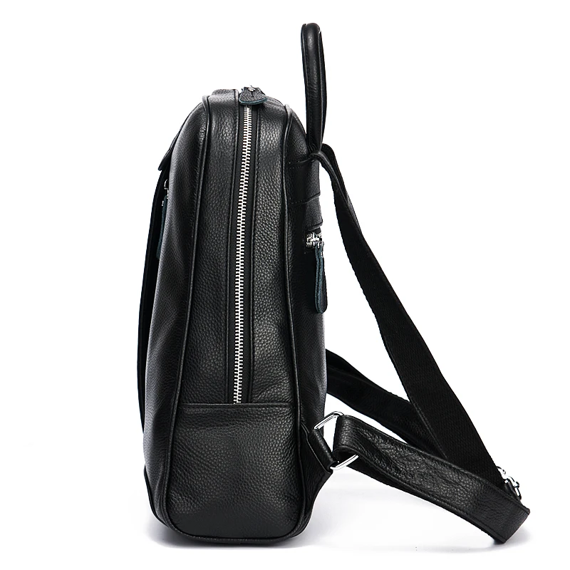  Zency 100% Soft Genuine Leather Fashion Women Backpack Casual Travel Bag Preppy Style Girl's School - 1904438964