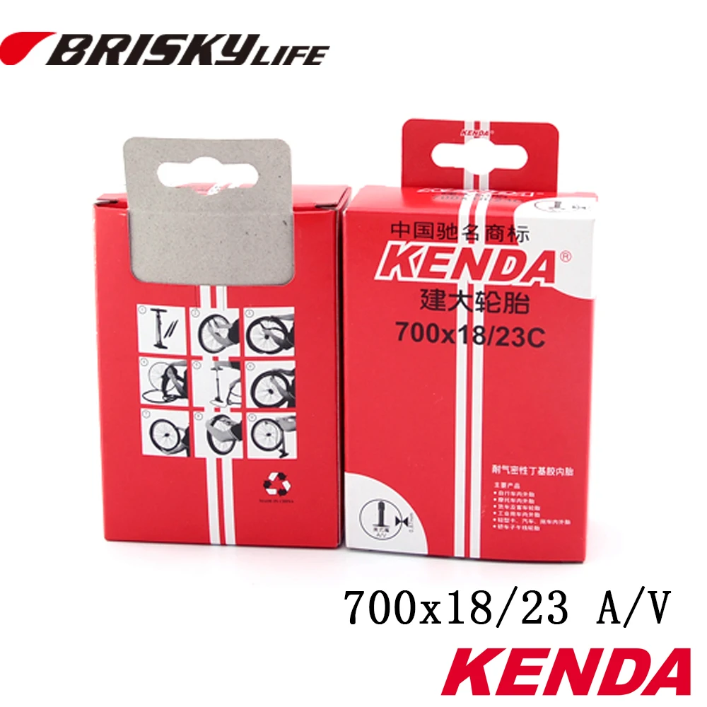 Лидер продаж KENDA трубы 700x18/23 клапан Шредера 32 мм для шоссейных велосипедов