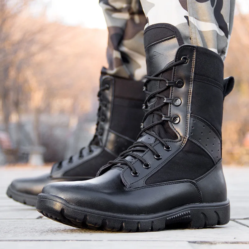 

Mens Shoes Tactical Military Boots Men Women Autumn Army Combat Black shoes Boots Botas Tacticas Hombre Hunter Chaussure Homme