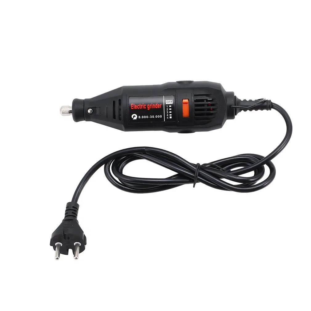 

Electric Drill Mini Grinder Variable Speed Drilling Engraving DIY Power Rotary Tool Kit Engraver Pen with HSS Cutting Discs
