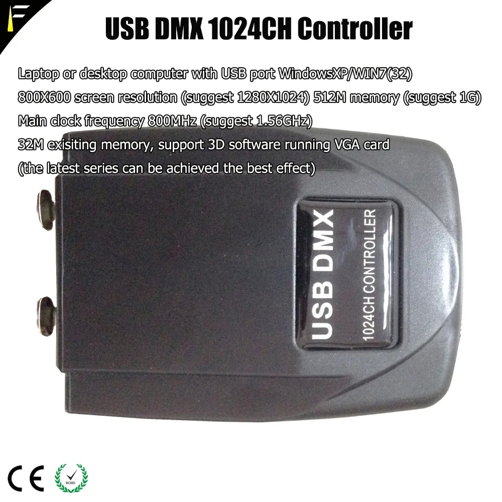 Профессиональный светильник Jockey USB Передача DMX 512 интерфейс ПК контроллер 1024