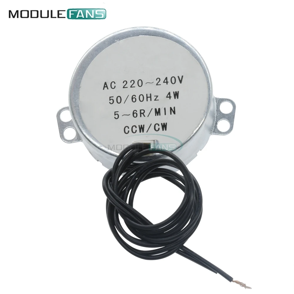 TONYSA 2 Pièces Moteur Synchrone Mini 15-18R/MIN CW CCW Ensemble D De Rotation 4w Ac220 240v 50tyc 77781147 - View #9