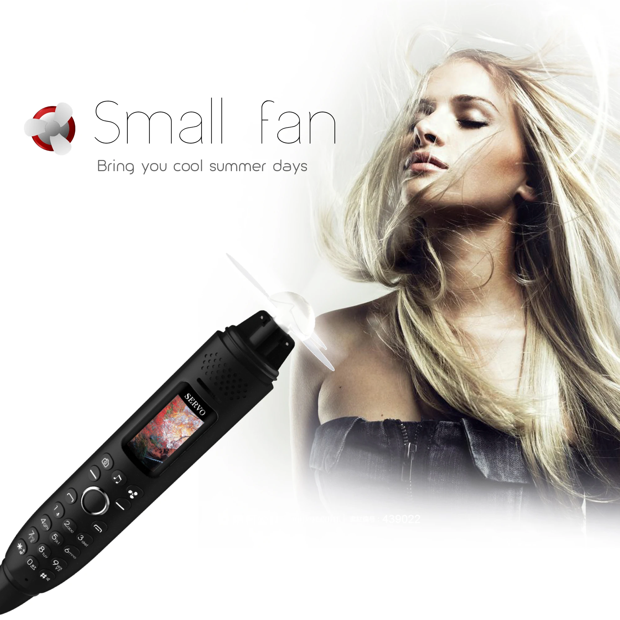 Preise SERVO K08 Elektrische fan Handy 0,96 \