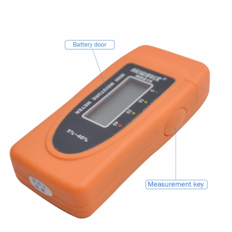 Mini Electronic Wood Moisture Meter Md816 Home Mini Electronic Wood Moisture Meter