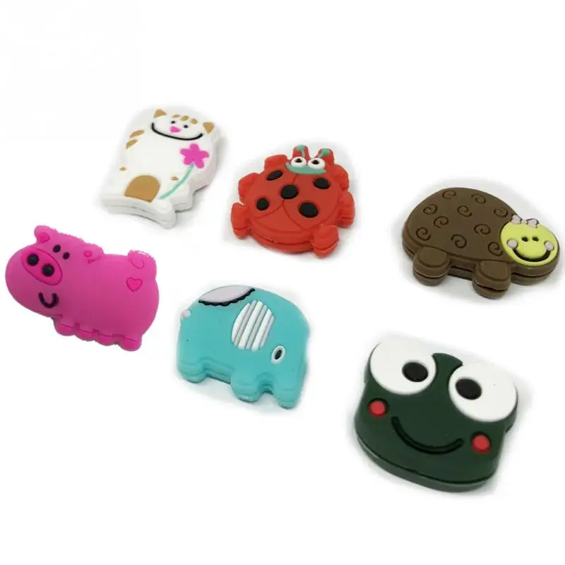 

2019 Hot Sales Cartoon Animal Soft Tennis Racket Vibration Dampeners Multiple Pattern Silicone Tenis Racquet Shock Absorber