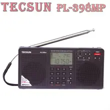 Tecsun PL-398MP 2,2 ''полный диапазон цифровой тюнинг стерео радио приемник MP3 плеер