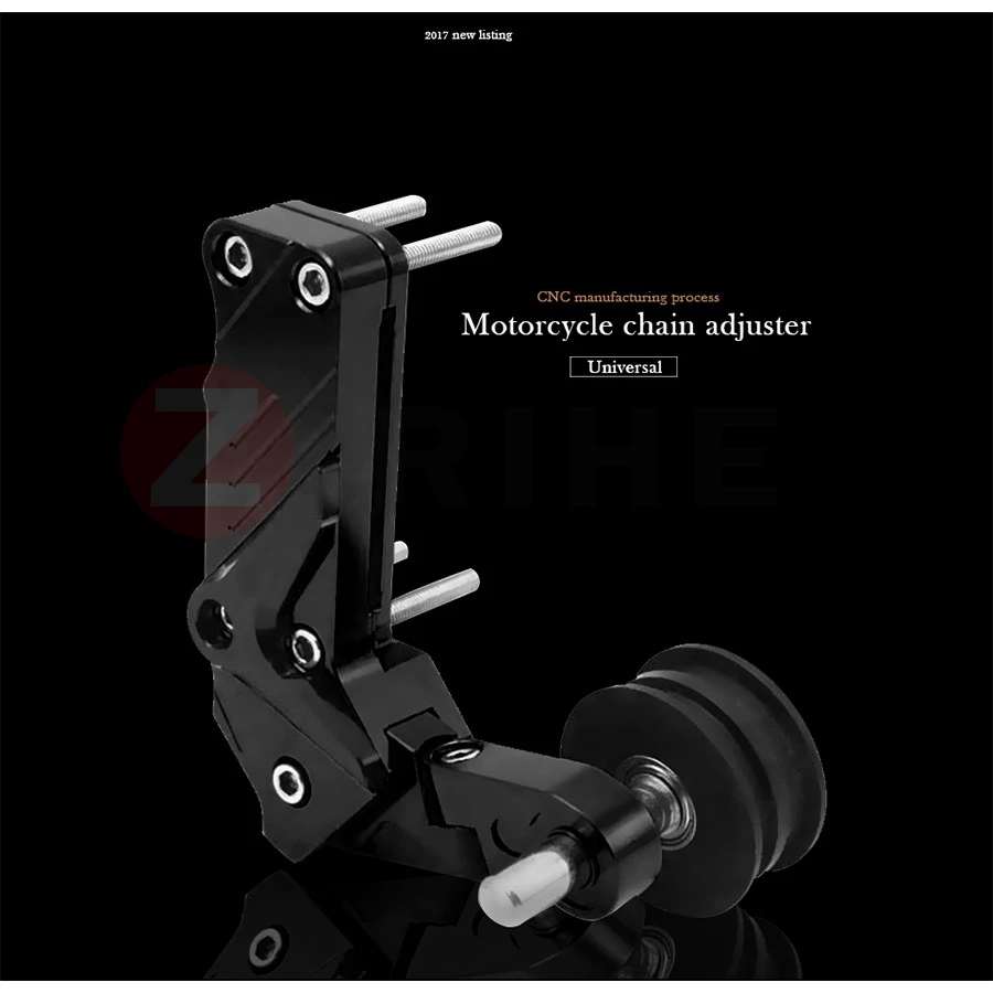 

Universal Motorcycle Rear Axle Spindle Chain Adjuster Blocks chain adjuster tensioners For mt07 yamaha r6 cafe racer kawasaki er