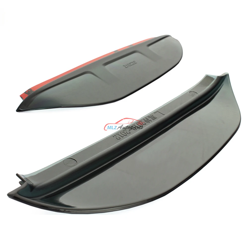 Car Rearview Mirror Rain Guard Water Eyebrow Cover Side Shield 2pcs For