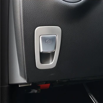 

Car Styling Interior Electronic Handbrake Button Frame Cover Sticker Trim for Mercedes Benz C Class W205 2015-2019 Accessories