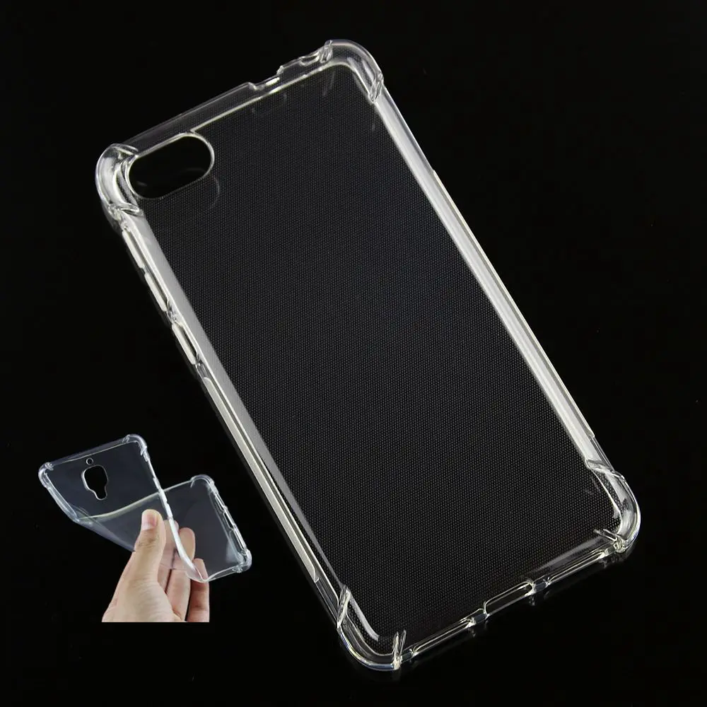 

High Quality Back Case For Alcatel X1 7053 7053D Transparent Crystal Full Clear Soft TPU Gel Skin Cover