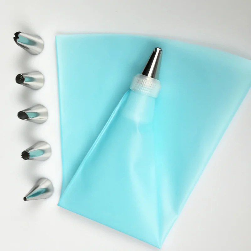 

8pcs/set DIY Pastry Making Device Kitchen Accessories New Cream Bag for Cake Decorating Stainless Steel Nozzles for DIY Cookie