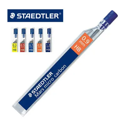 1 туба STAEDTLER 250 механический карандаш 12/тубы 0,9 мм HB/B профессиональный класс Специальный рисунок живопись