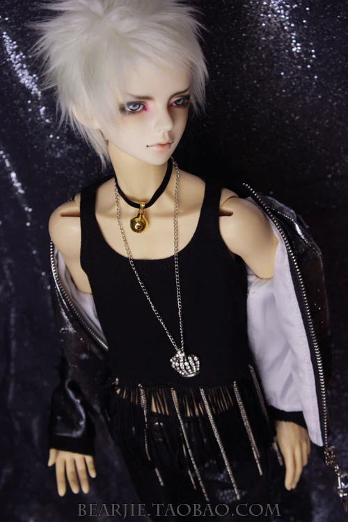 White Black Casual Tank Top Sleeveless T shir For 1 3 SD17 Uncle SSDF BJD SD