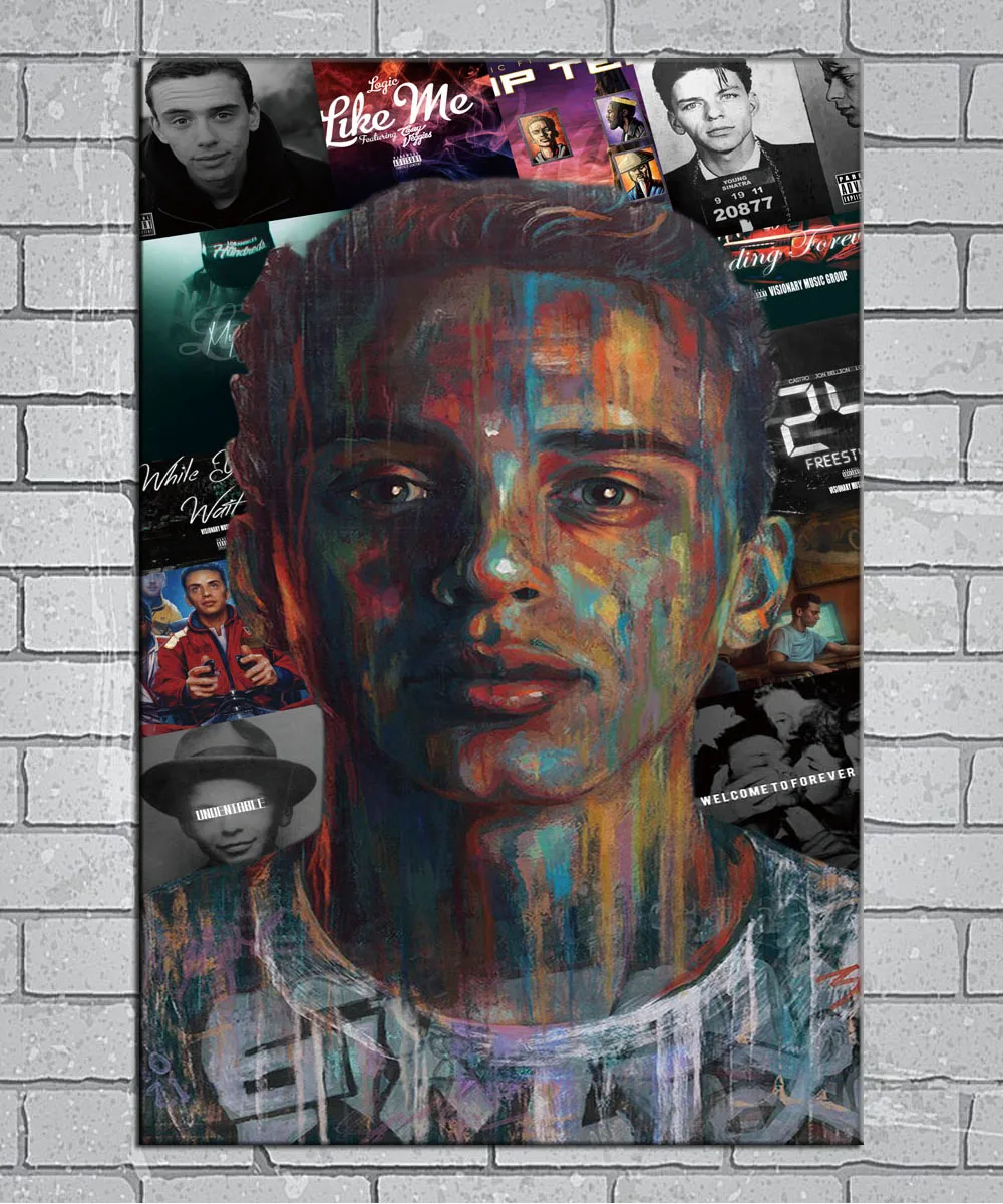logic-american-hip-hop-rapper-group-music-star-light-canvas-custom