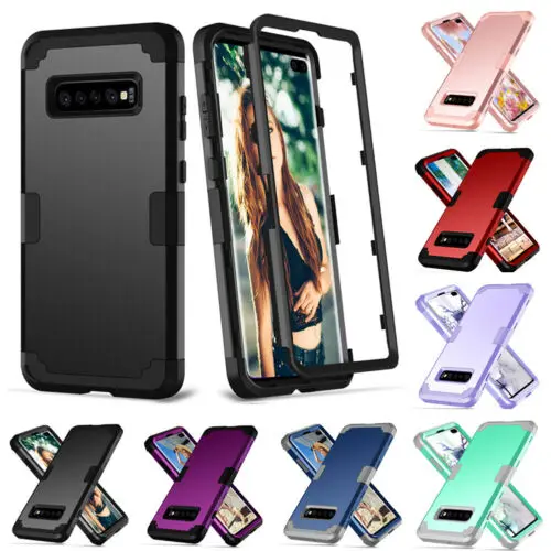 Shockproof Silicone Rubber Slim Case Cover For Samsung Galaxy S10 / S10Plus 2019 |