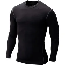 Men Breathable Long sleeve T Shirt Quick Dry Slim Fitness Shirts Tops & Tees Workout Shirts Male sport Runing Gym shirt