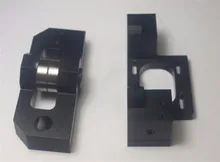 Horizon Elephant Lulzbot TAZ 3D printer upgraded Parts metal aluminum alloy X-stepper motor mount+X axis bearing mount kit