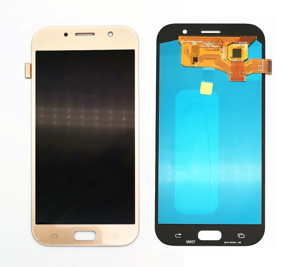 Super AMOLED ЖК дисплей для Samsung Galaxy A7 2017 A720 A720F A720M сенсорный экран дигитайзер в