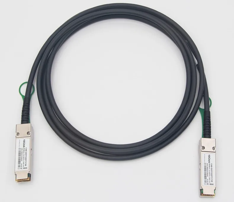 HPE JG327A 40 ГБ/сек. QSFP + ЦАП QSFP + 40 г пассивный прямой прикрепить медный кабель 3 м
