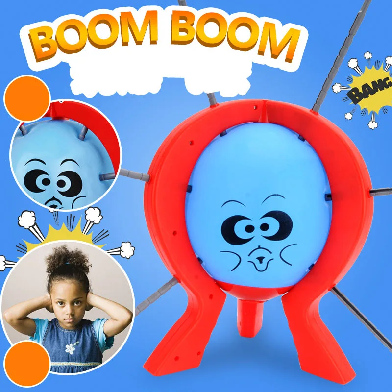 Бум воздушный шар кризис взрывающиеся шарики кризис игрушки на тему приключений для детей настольная игра родитель-ребенок интерактивный