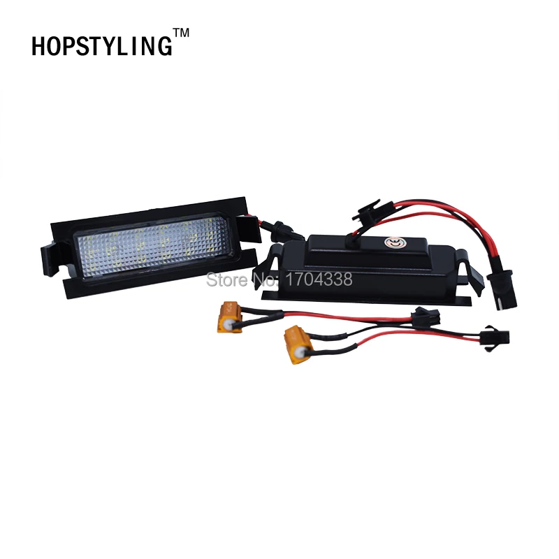 Hopstyling 2X Canbus 18 SMD LED номерной знак света для KIA Pro cee'd 2006-2011 авто Замена автомобилей для укладки